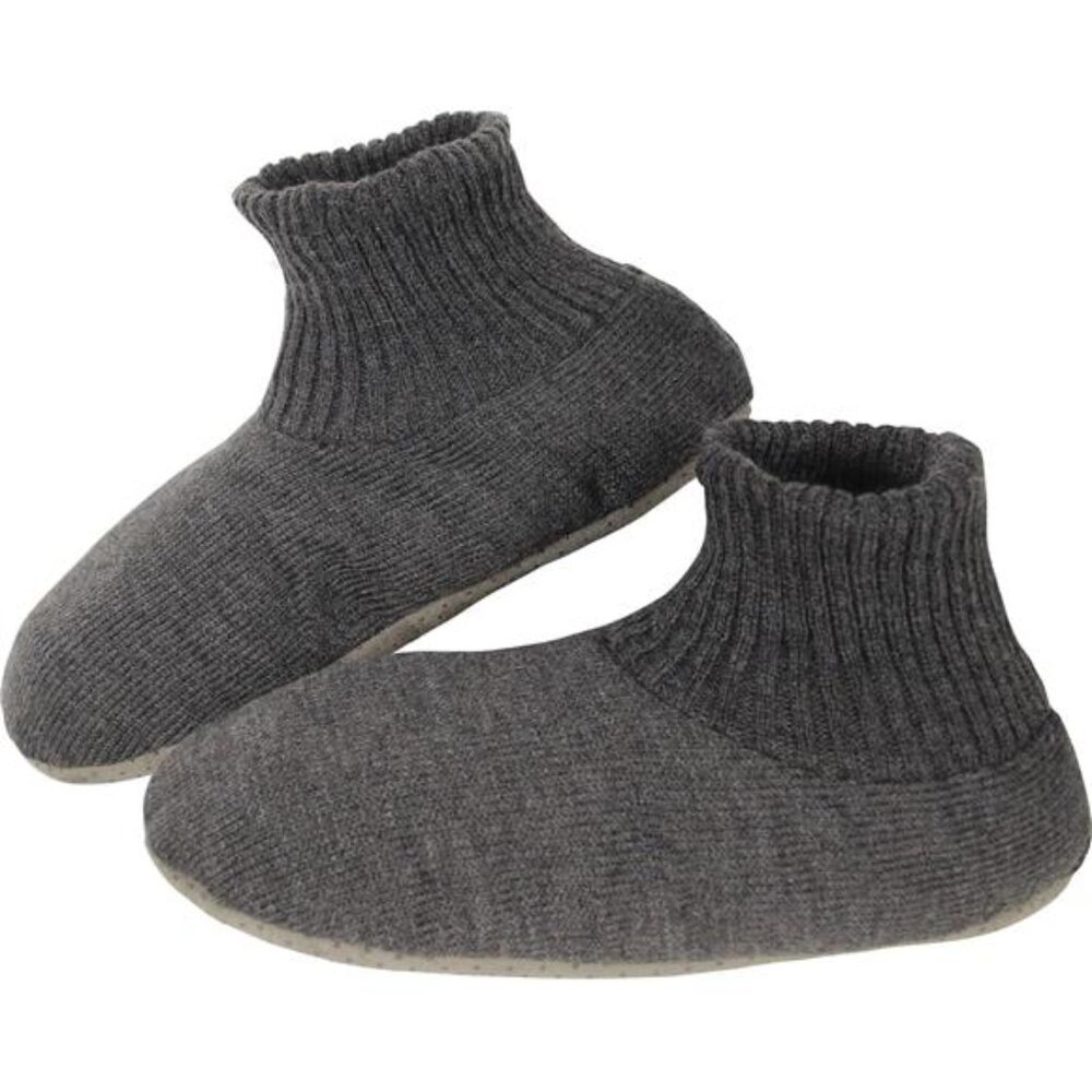 Men Fuzzy Slipper Socks with Grippers Non Slip Indoor House Socks Christmas Gift